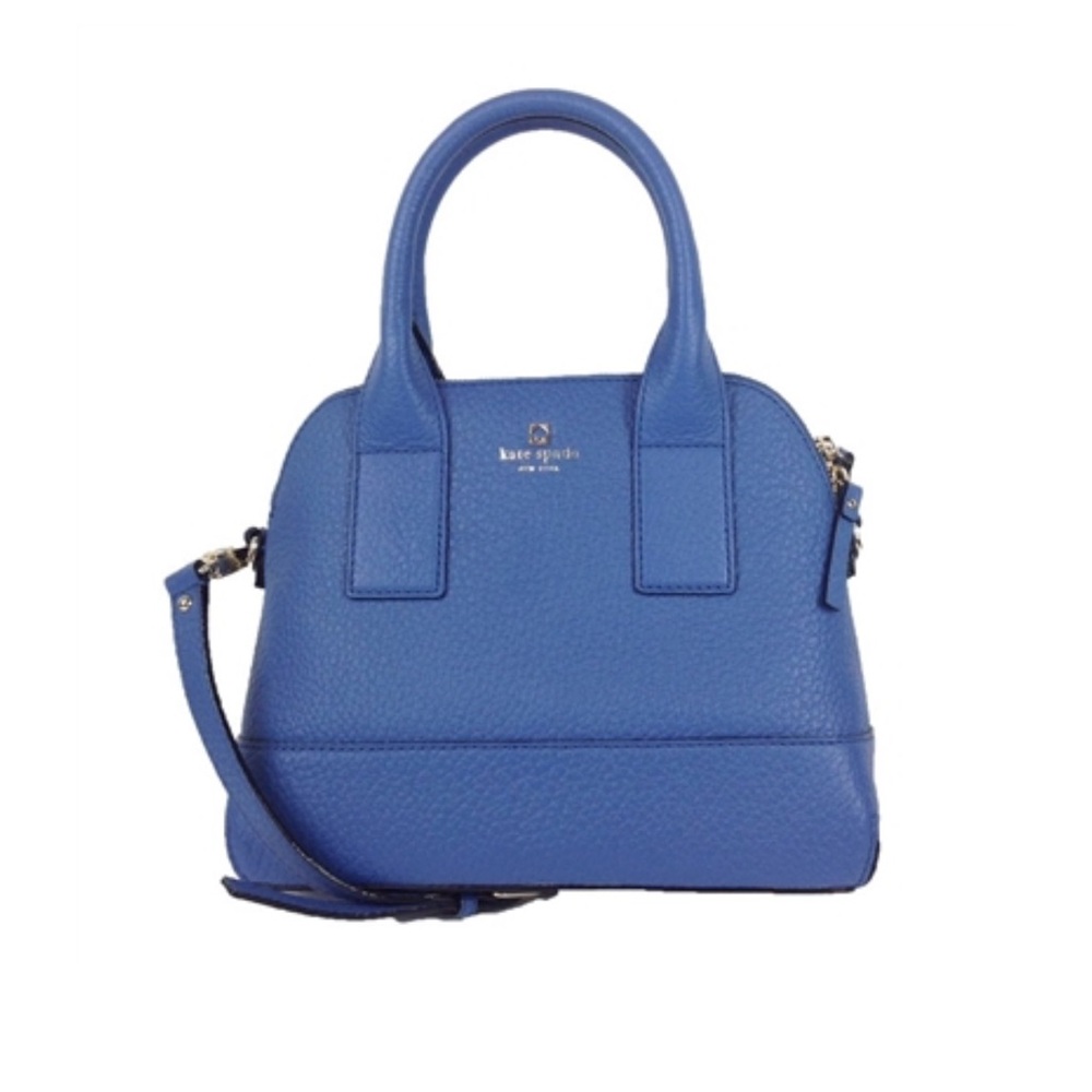 Kate Spade Southport Avenue Small Jenny Leather Satchel, Bluebelle